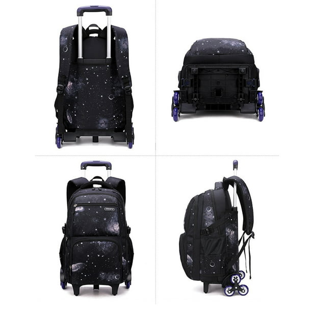 Mochila con ruedas para niños y niñas, mochila con ruedas para equipaje  Labymos Paquete rodante