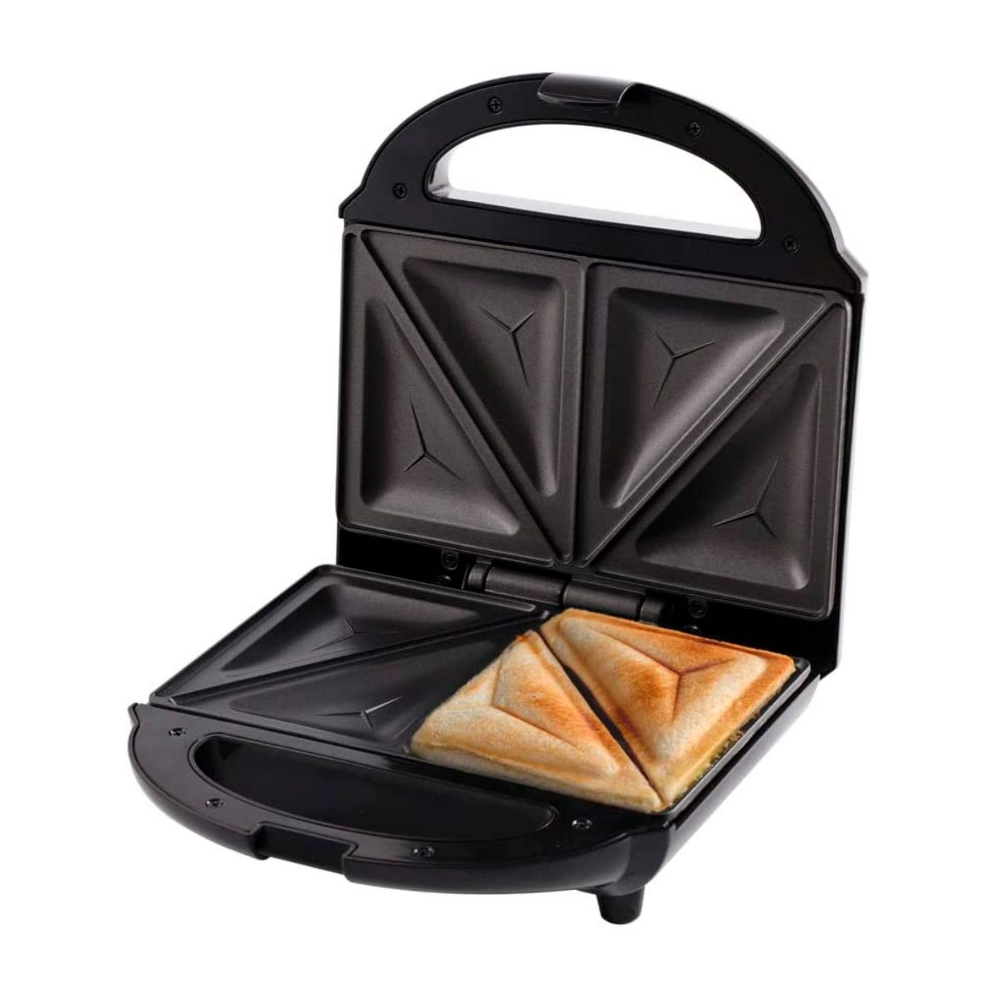 Ultratec Sandwichera XXL con 2 placas grandes para preparar todo tipo de  sándwiches deliciosos, apta incluso para rebanadas de pan de molde grandes,  900 W, color: negro-plateado : : Hogar y cocina