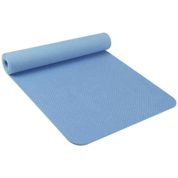 Esterilla de yoga portátil de 72,05 × 24,01 pulgadas, esterilla deportiva  gruesa, esterilla de ejercicio antideslizante Labymos Estera de yoga