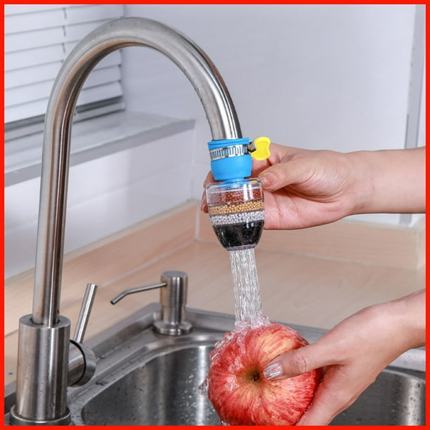  Grifo de filtro de agua para fregadero de baño, 3