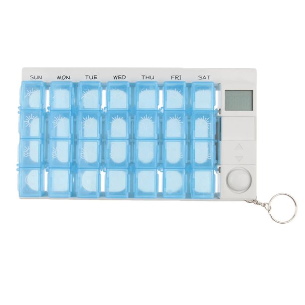 Estuche portátil grande para medicamentos con 8 ranuras, caja para guardar  pastillas, resistente al agua, Zulema Estuche de almacenamiento de tabletas