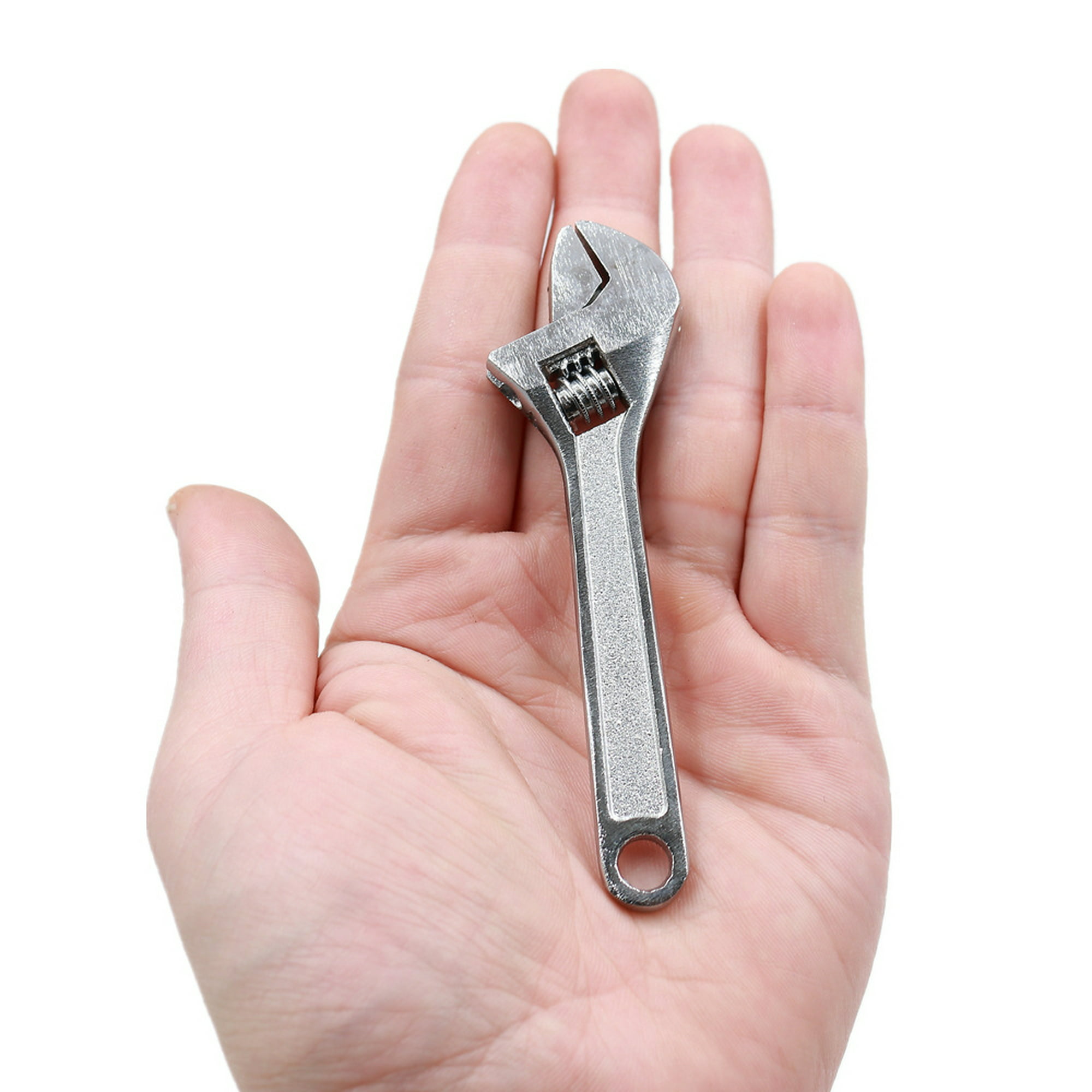 Mini llave ajustable, llave pequeña de acero de 4 pulgadas, llave inglesa  de extremo abierto, llave de cambio : : Herramientas y Mejoras  del Hogar