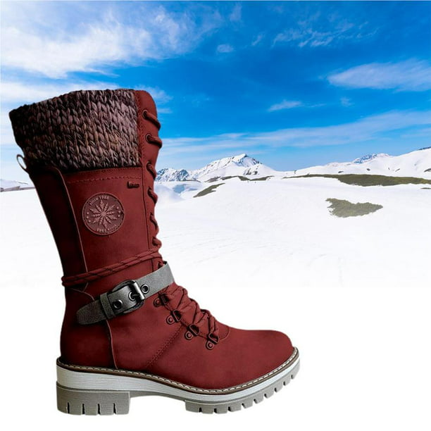 Sonducket Zapatos de invierno, botas de tacón alto, accesorios para mujer, mano de obra fina, dulce Sonducket | Bodega en línea