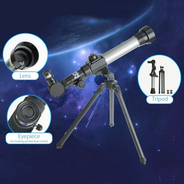 Telescopio Spacezat Pro Para Niños 3 Aumentos Azul