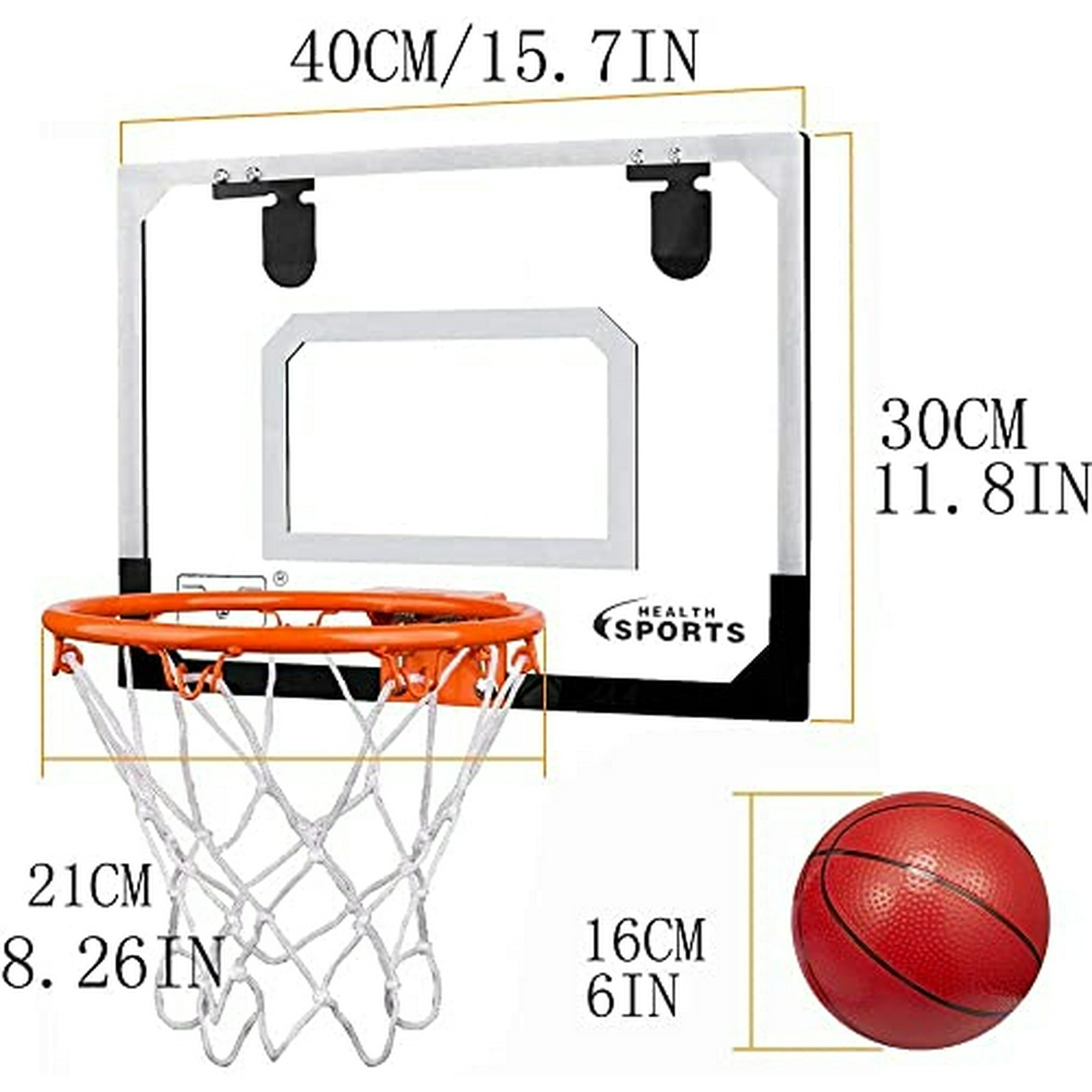 Juego de aro de baloncesto para interiores Boost para niños, puerta de aro  de baloncesto c Anzmtosn Anzmtosn