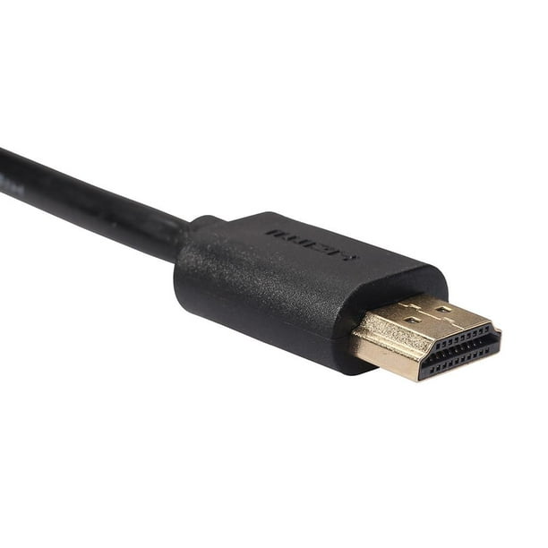 Cable de extensión HDMI macho a hembra para montaje en panel