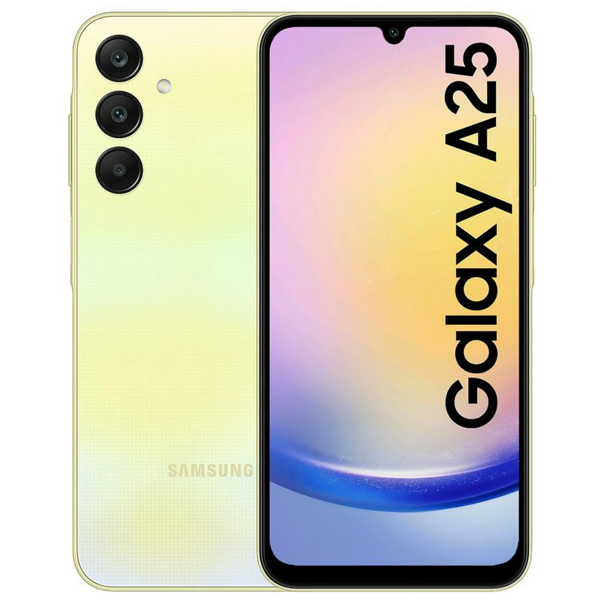 Smartphone samsung galaxy a25 5g dual sim 256gb 8gb ram yellow samsung n/A