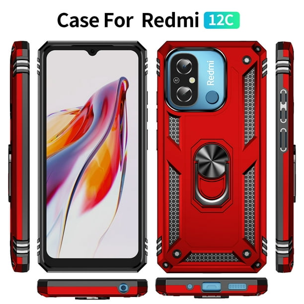 Funda de teléfono para Xiaomi Redmi 12C de Uso Rudo Shockproof +