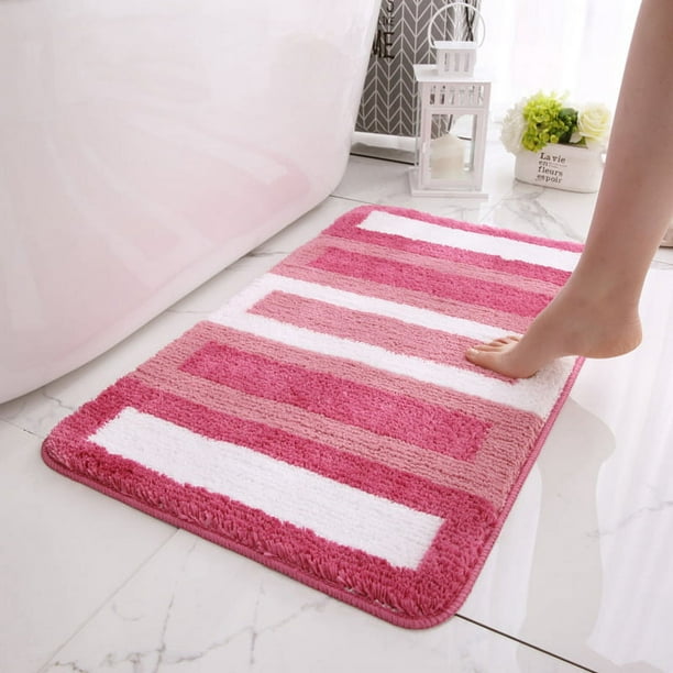  Tapete de baño lavable de secado rápido, alfombras de