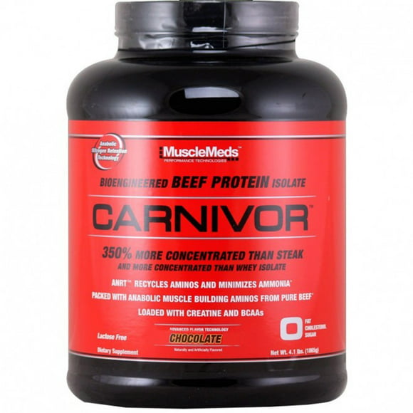 proteina carnivor sabor chocolate 4 lbs musclemeds impk2056