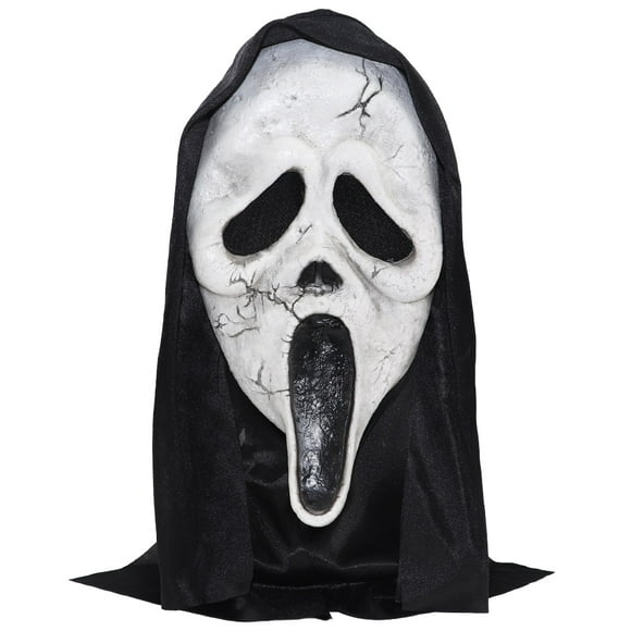máscara terrorífica de terror para adultos accesorios de disfraz fantasma cara grito película asesino de halloween accesorios nuevo fivean unisex