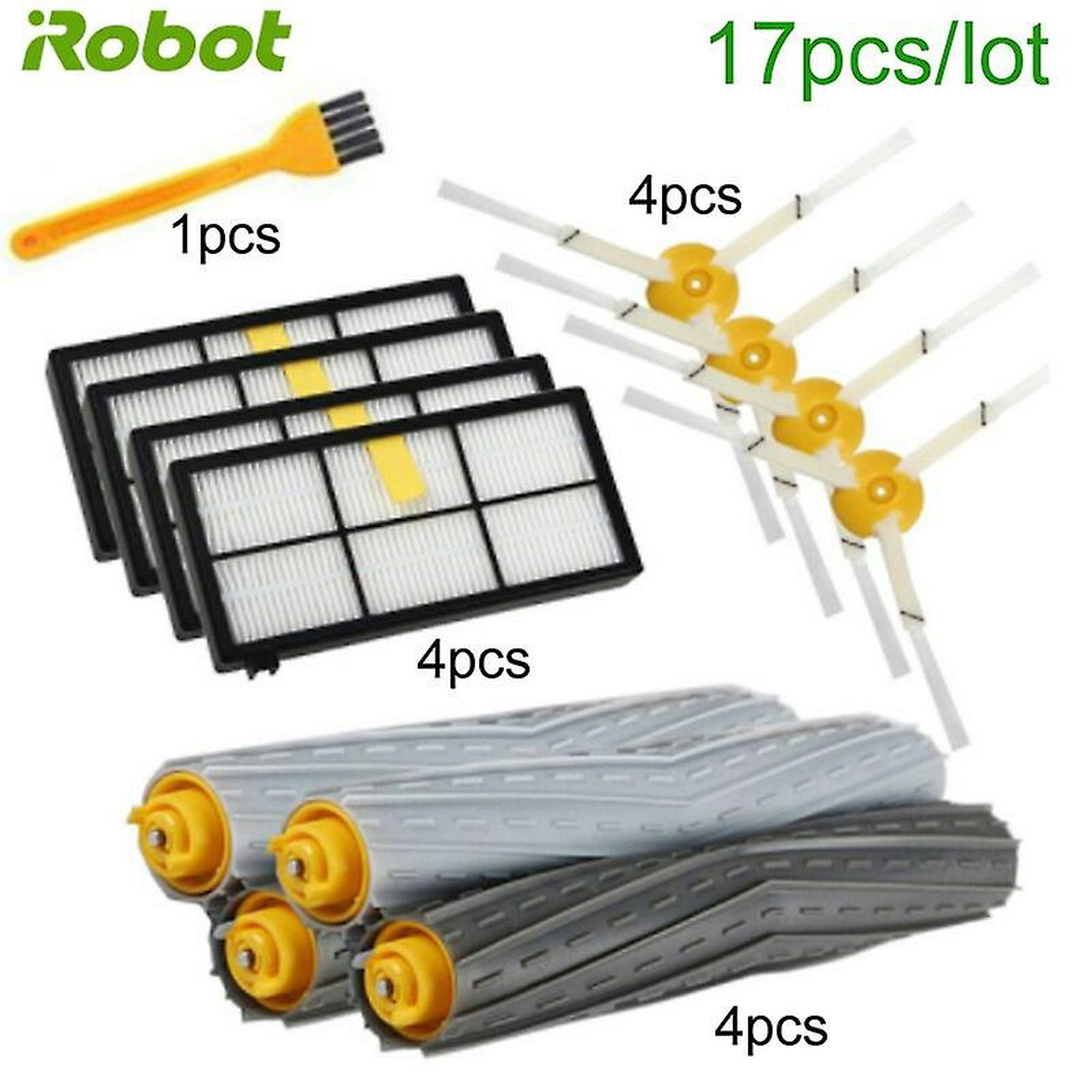 Juego de filtros hepa para robot aspirador Irobot Roomba serie 800, 900 -  Comprar