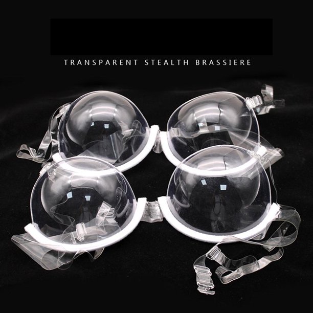 Sujetador Transparente Desechable con Aros para Mujer Sujetador