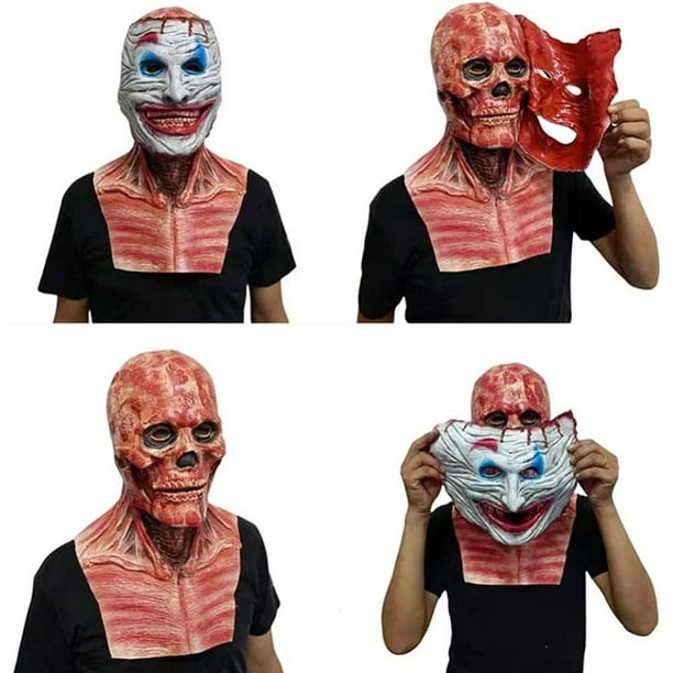  ROTORS Máscara de anciano de Halloween, máscara realista de  látex de cabeza completa, máscara de mascarada para cosplay, disfraz de  fiesta de Halloween : Juguetes y Juegos