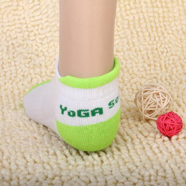 Calcetines deportivos de goma para hombre Pilates Yoga Puntos Goma  antideslizante Pick Salvador Calcetines Yoga