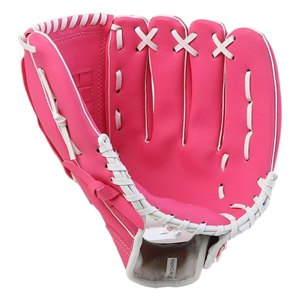 Engrosamiento /Guante de béisbol Béisbol y guante de softbol mano izquierda  Cuero Durable para Niñas Baoblaze guantes de beisbol