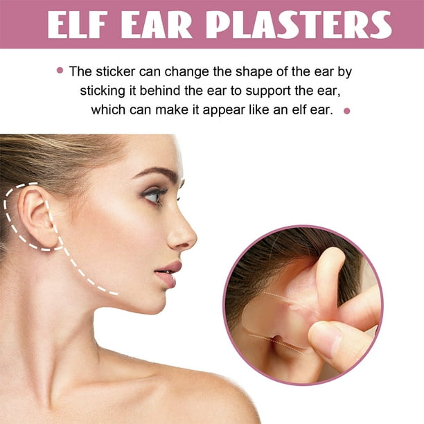30 Uds pegatinas para los oídos soporte de elevación Corrector de oreja  cosmético de silicona para adultos