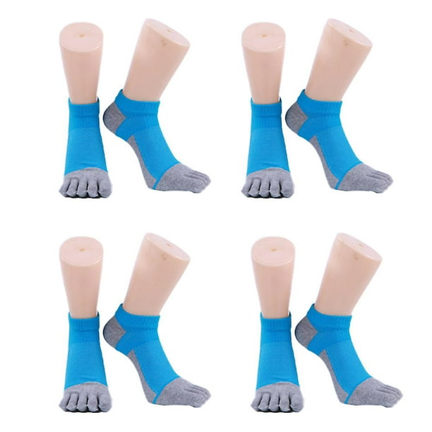 style3 4 pares de calcetines de algodón calcetines de cinco dedos