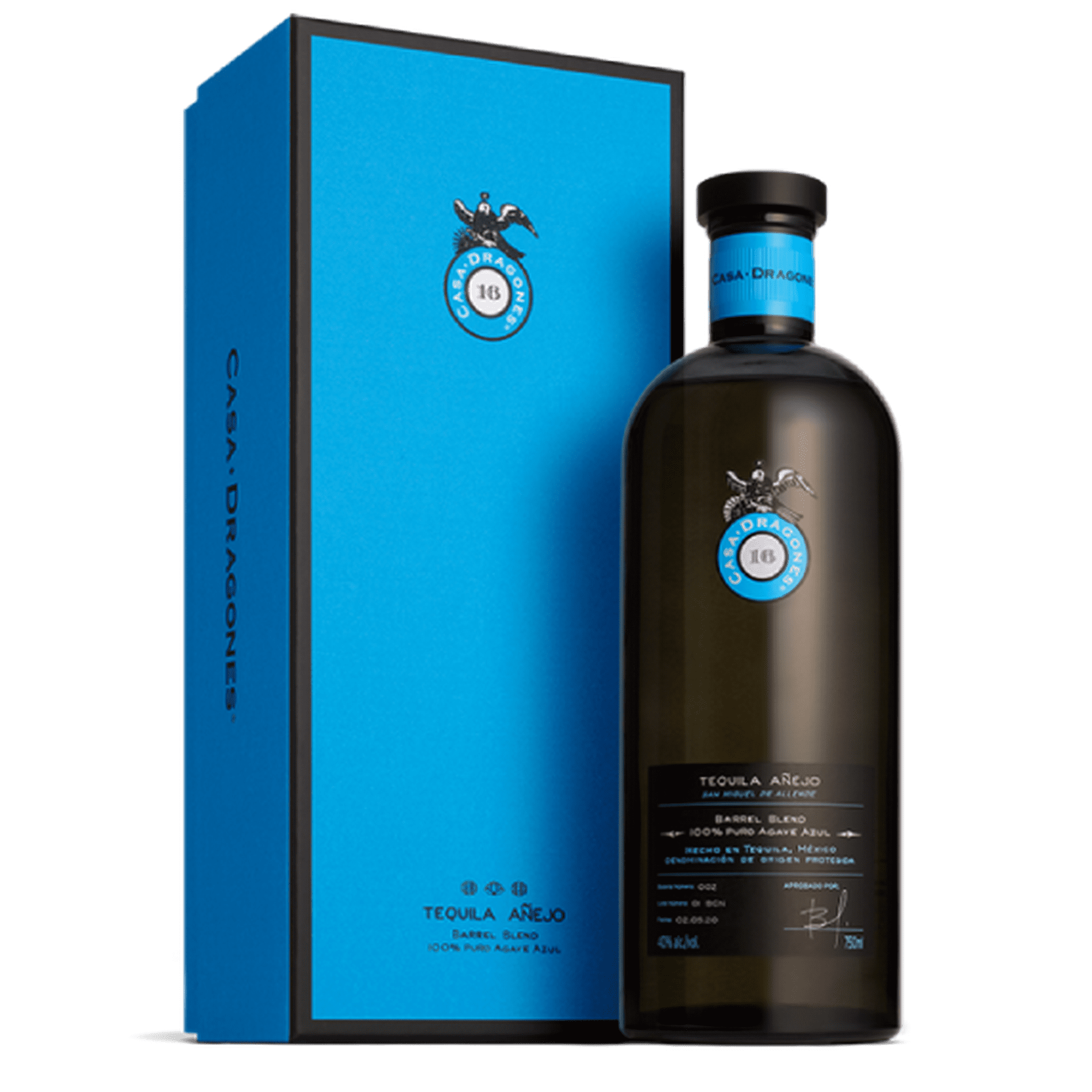 Tequila Casa Dragones Añejo 750ml Casa Dragones Botella 750ml | Bodega ...