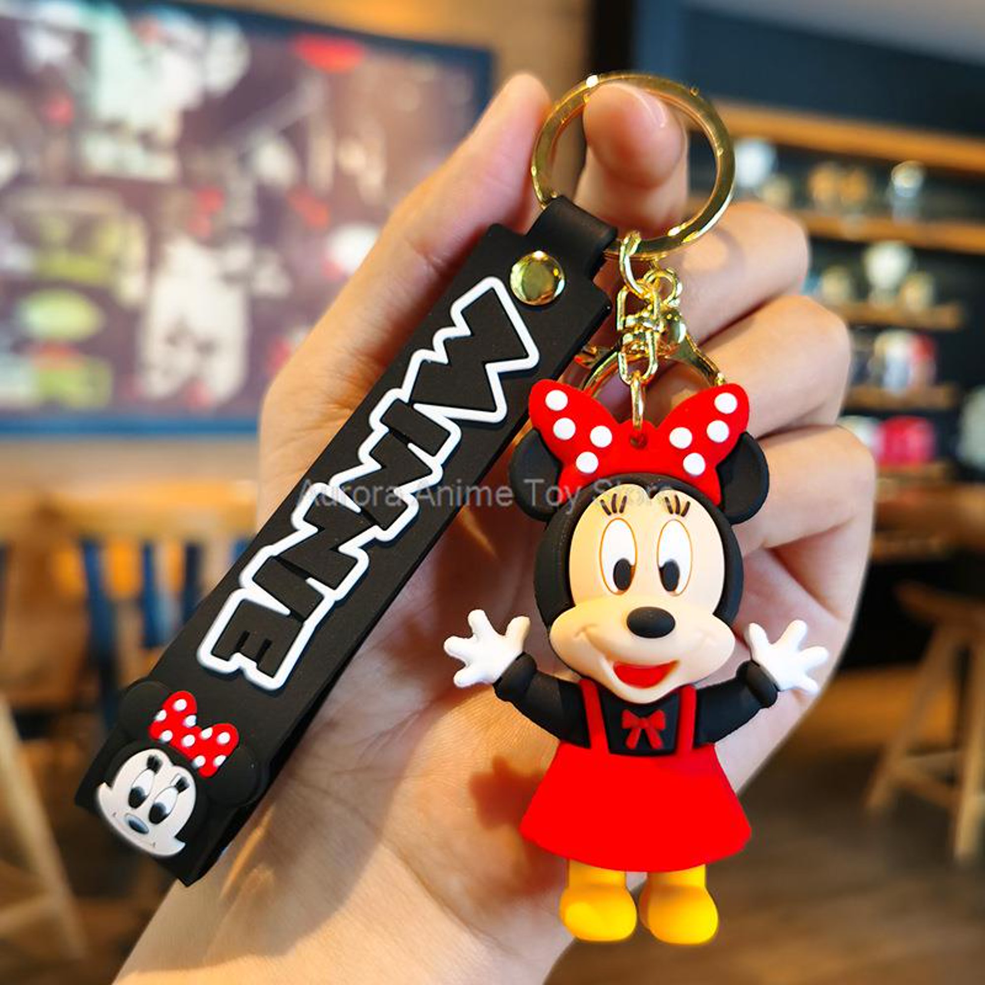 Anime Kawaii Disney Keychains Bulk Wholesale Cartoon Mickey Mouse