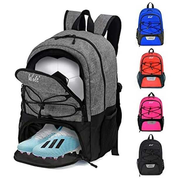 Mochila de jugador de fútbol americano americano para niños y niñas,  mochilas de 16 pulgadas, mochila informal para laptop, bolsa de viaje con  doble