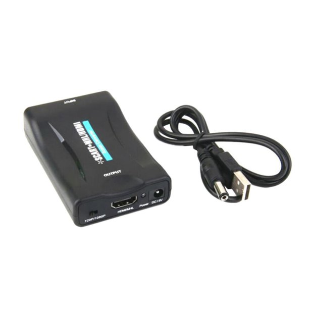 Euroconector a HDMI Adaptador Audio Video Converter 1080p Usb