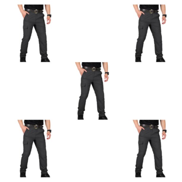 Guardurnaity Elegantes pantalones joggers cargo para hombres