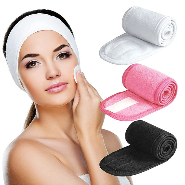 Diadema para el cuidado de la piel para mujer, diadema de spa, diadema de  maquillaje para lavar la cara, diadema de toalla suave para máscara facial