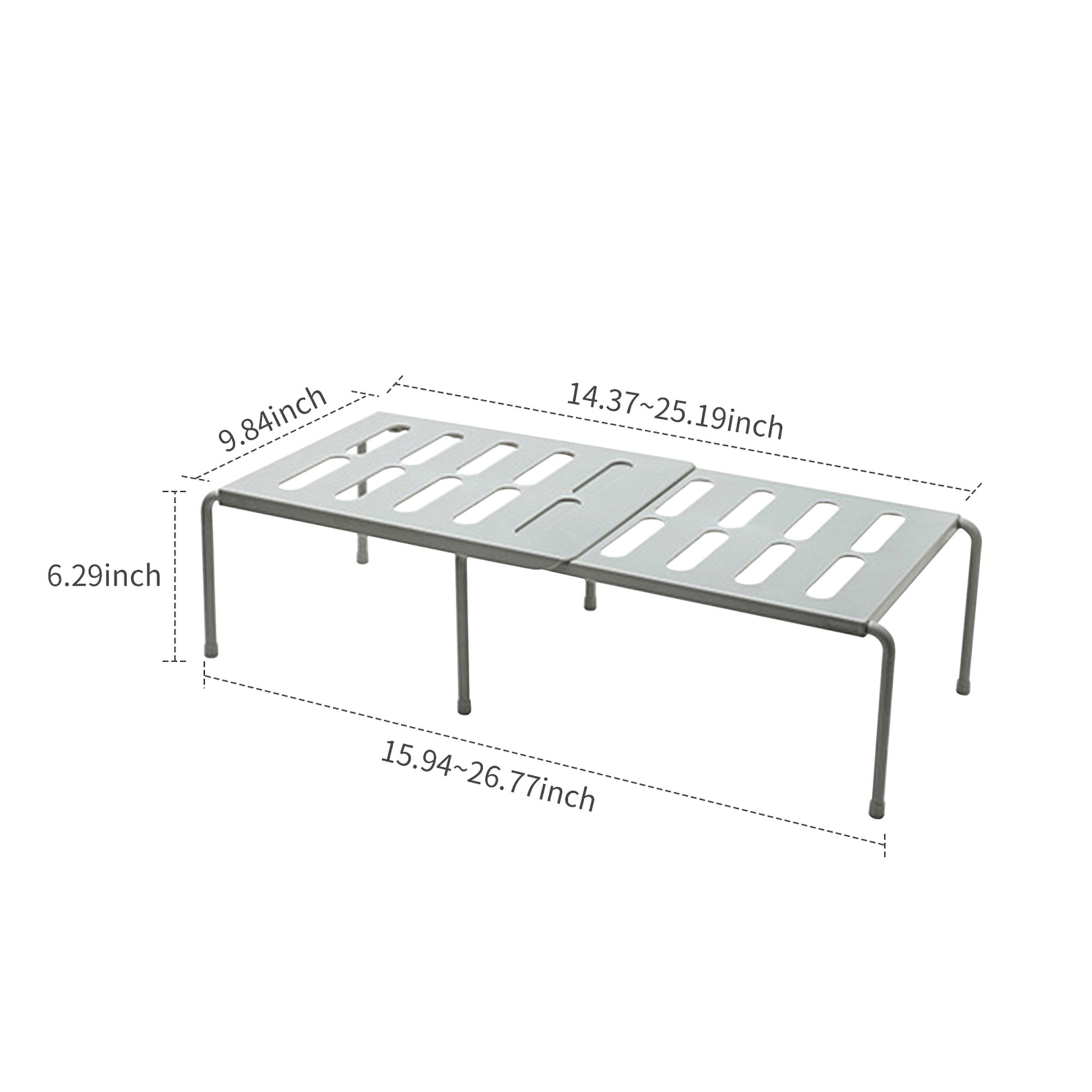 Organizador de estante de cocina para gabinete, mostrador, despensa,  apilable y ampliable, Moda de Mujer