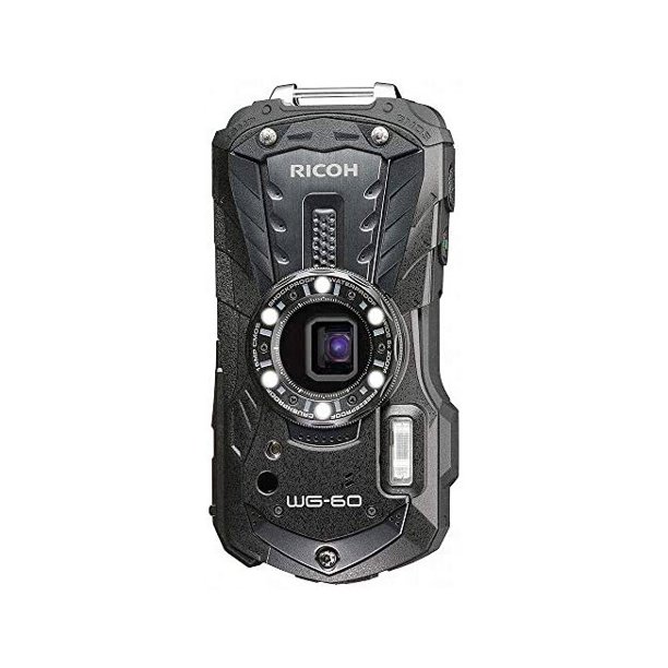 Ricoh WG-60 Waterproof Digital Camera, 2.7