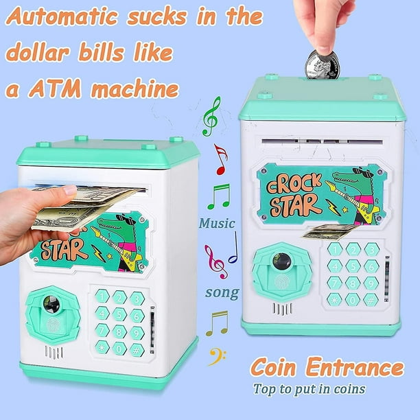 Hucha electrónica Mini cajero automático con contraseña caja de
