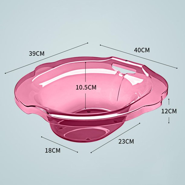 Inodoro Bañera de asiento Lavabo de cadera con enjuague para hemorroides  Rosa Rosado jinwen Baño de asiento para baño