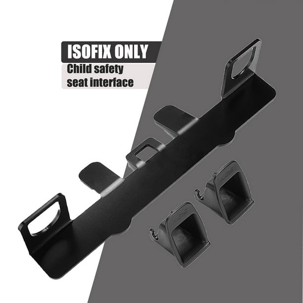 Soporte Isofix Universal para Coche,Kit de Montaje de Anclaje para Conector  de Cinturón ISOFIX para Asiento para Auto con 2 Adaptador Isofix :  : Bebé