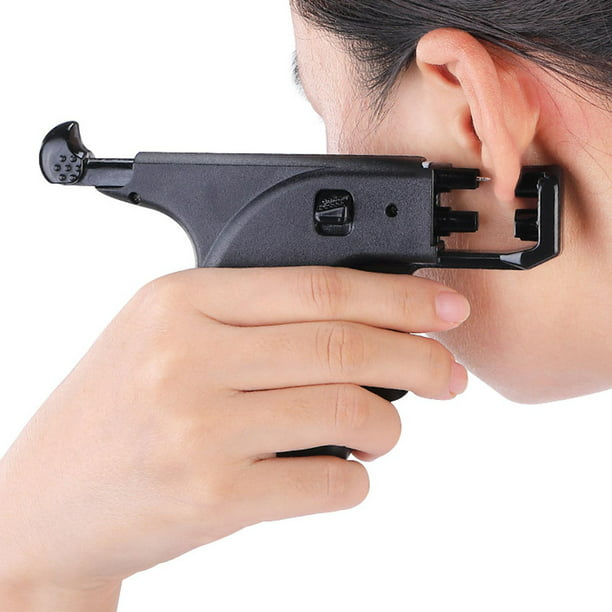 Pistola de perforación de oreja de acero profesional con pendientes de  jinwen La perforación del oído