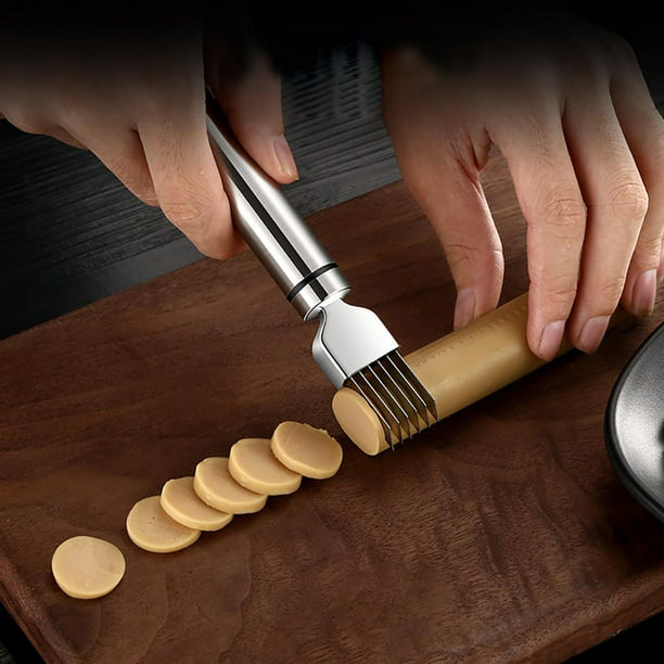 Cortador de cebolla de acero inoxidable, utensilio de cocina