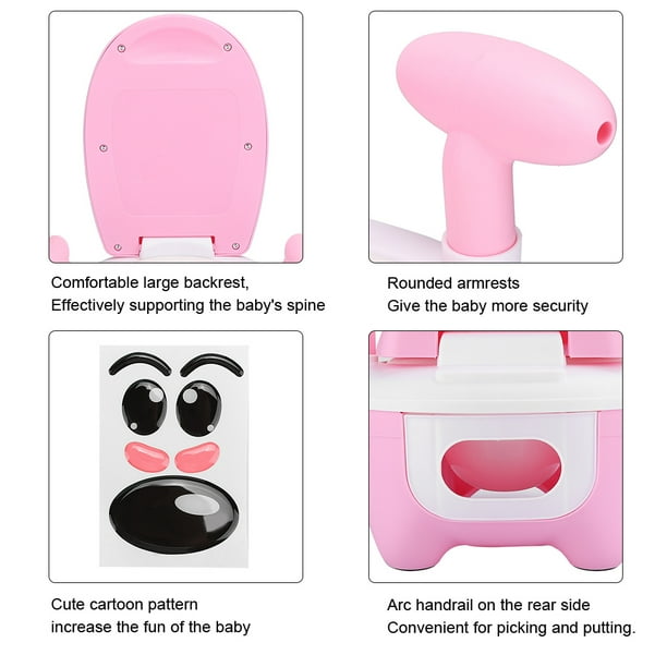 Orinal portátil para niños, WC, asiento de inodoro para el hogar, olla de  inodoro para bebés