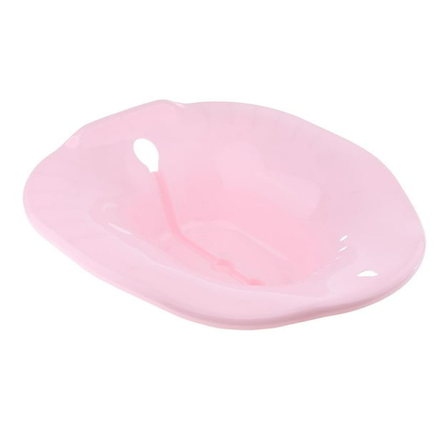 Inodoro Bañera de asiento Lavabo de cadera con enjuague para hemorroides  Rosa Rosado jinwen Baño de asiento para baño