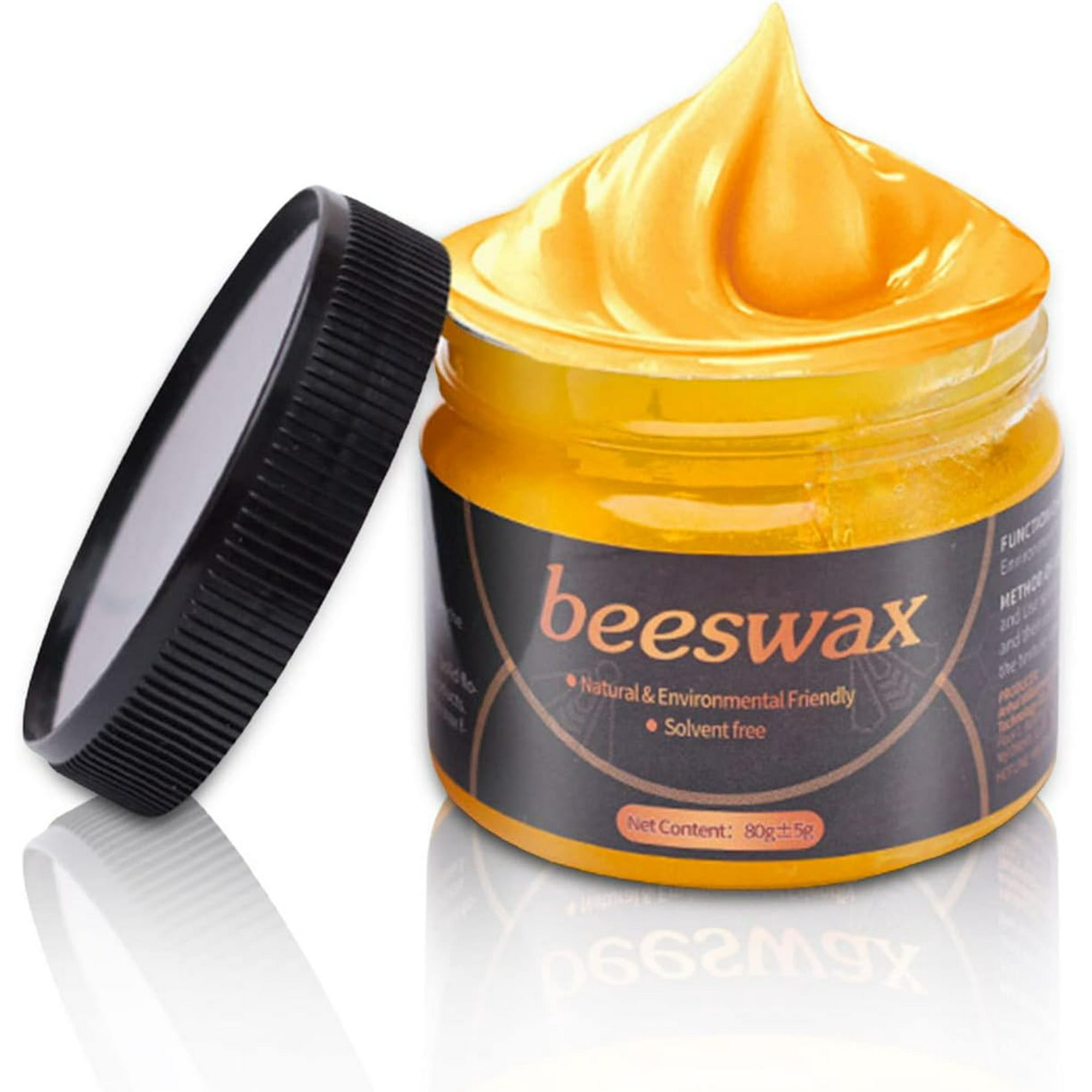 Beewax - Cera de abeja tradicional para madera y muebles, Beewax multiusos  para limpiador de madera y toallitas de pulido – no tóxico para muebles para  embellecer y proteger (2 unidades) 