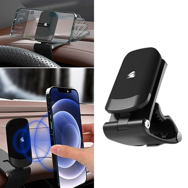 Soporte Magnético para Teléfono para Automóvil, Imán para Teléfono para  Automóvil, para Imán para Teléfono de Automóvil con Tablero gris Sunnimix soporte  para teléfono de coche