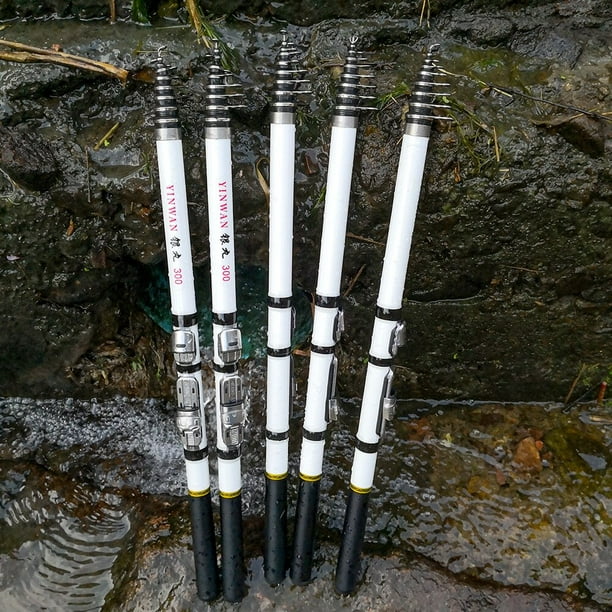 Cañas De Pescar Pesca 1 caña alimentadora de fibra de carbono