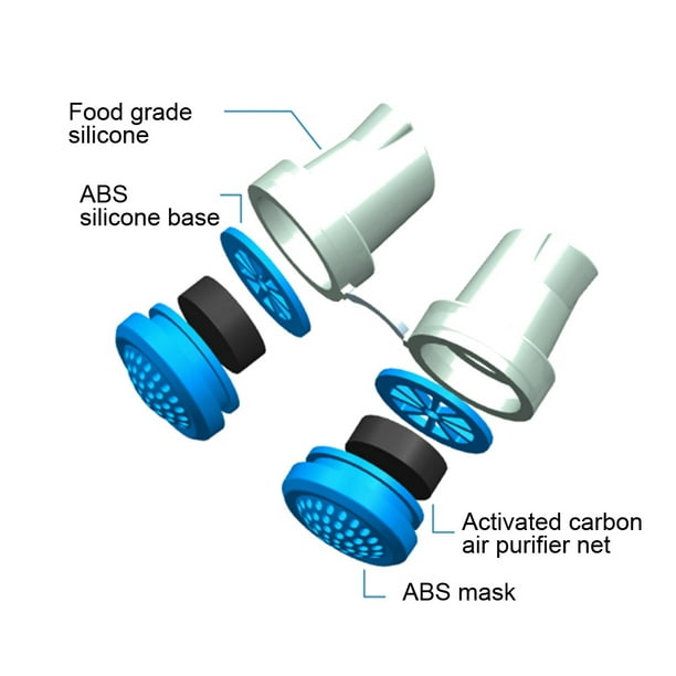 2 pares de dispositivos antirronquidos, dilatadores nasales tapones de  ventilación nasal para dejar de roncar, solución para roncar, aliviar los  ronquidos