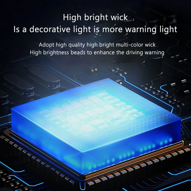 Luz Estroboscópica Led Control remoto a prueba de agua de luz estroboscópica  LED inalámbrico de 2.4G WDOplteas