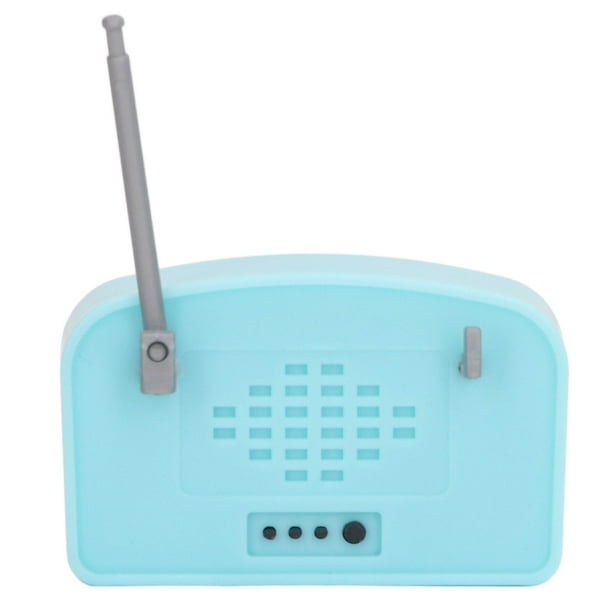 Modelo de mini radio para casa de muñecas, modelo de mini radio para casa  de muñecas Modelo de radio para casa de muñecas Radio realista para casa de  muñecas Características de vanguardia