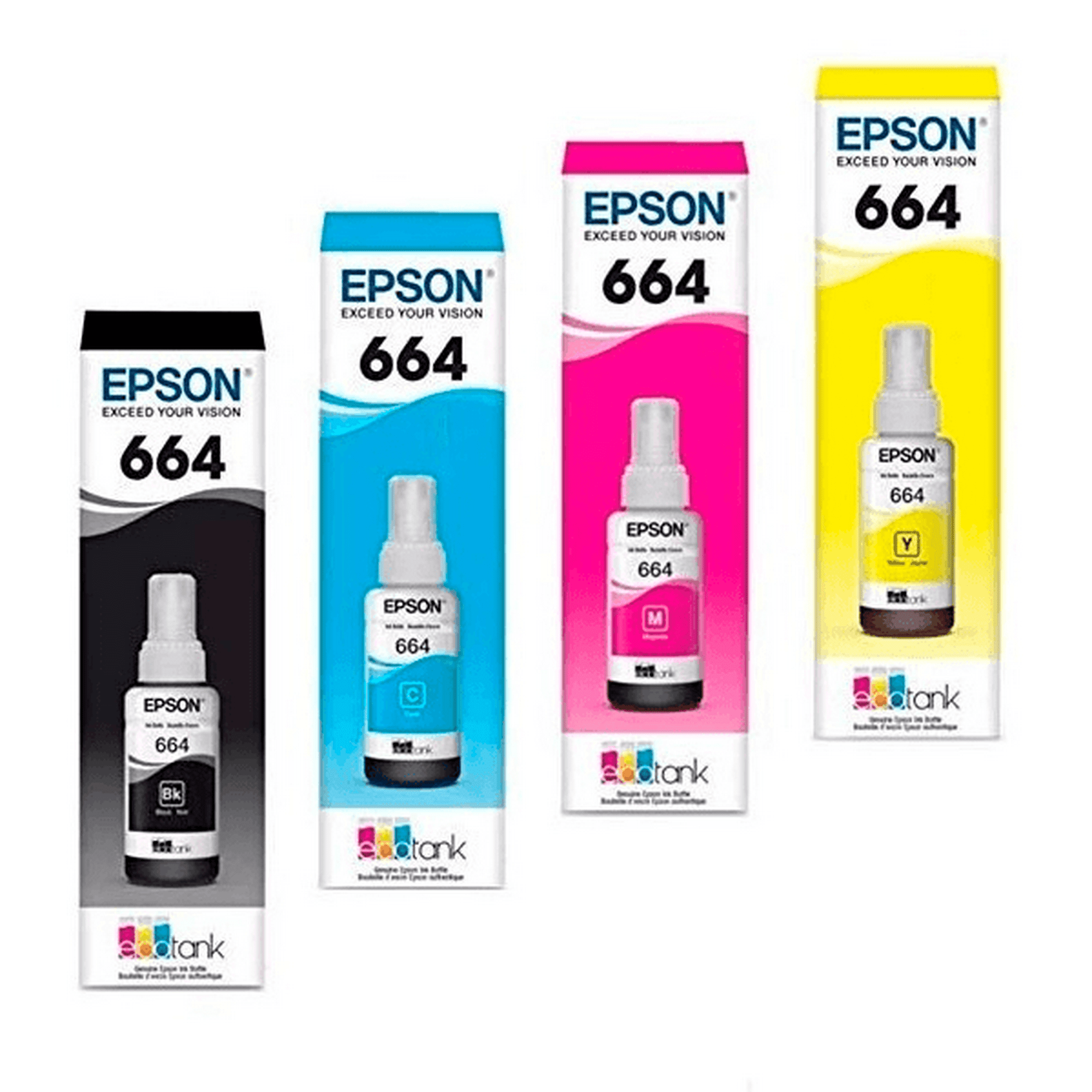 Tinta 664 original tinta epson t664 botella tinta negra epson serie l EPSON