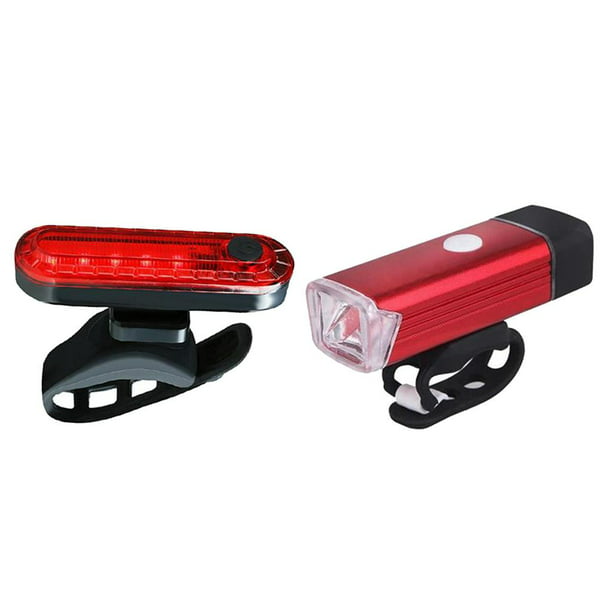 Luces de Bicicleta LED Delantera y Trasera 5W Recargable USB