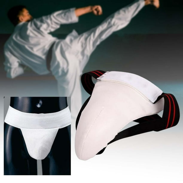 Taekwondo protectores de Ingle Hombres Athletic taza pélvico ingle,  protección para cintura abdominal Protector – Coquilla de entrepierna  Protector