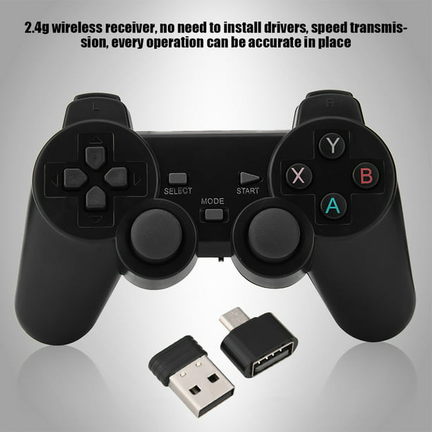 Mando Inalámbrico Controlador de Juegos USB Gamepad Joystick