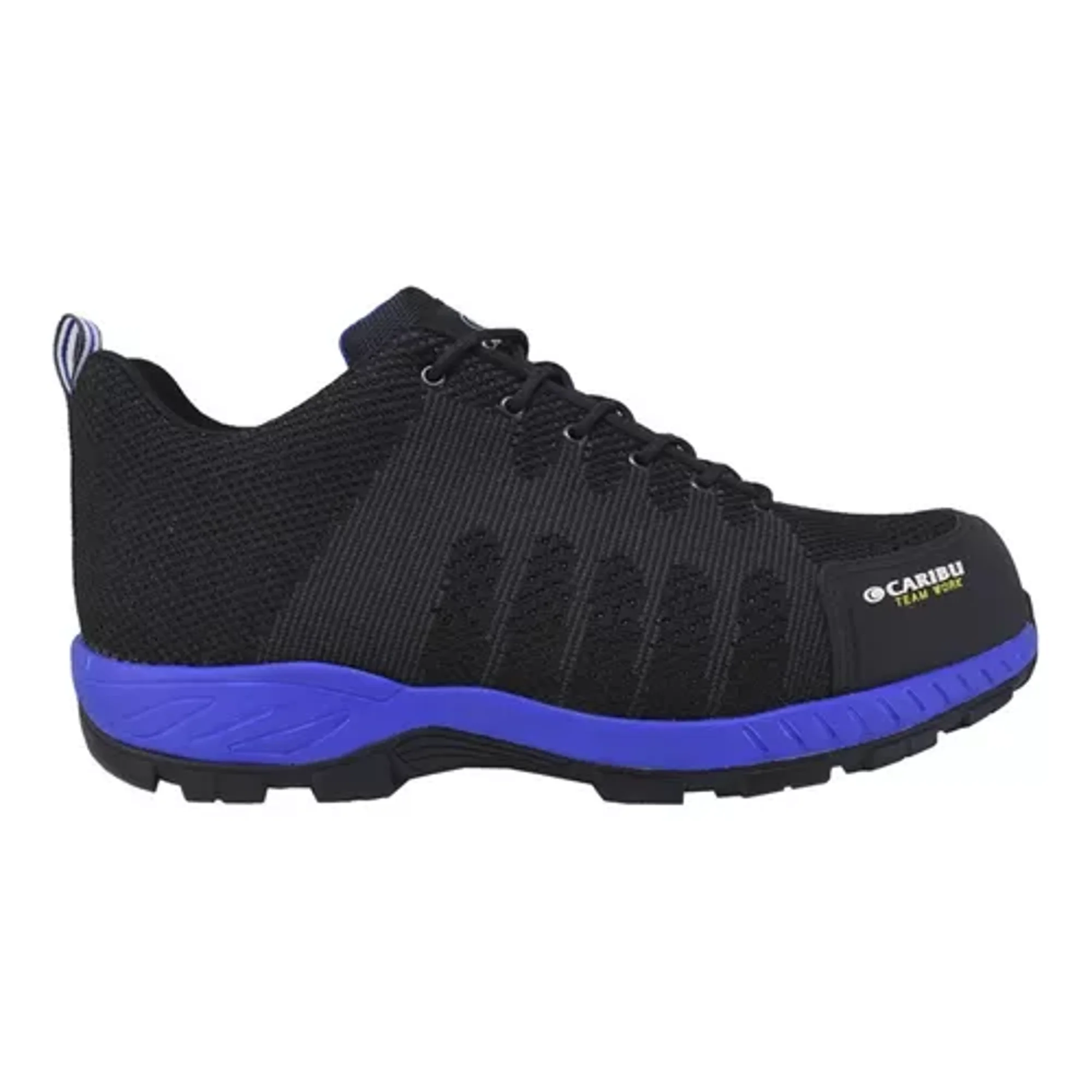 Tenis Industrial Choclo Con Casco Caribu Modelo 325 Negro Azul Walmart En Línea 8000