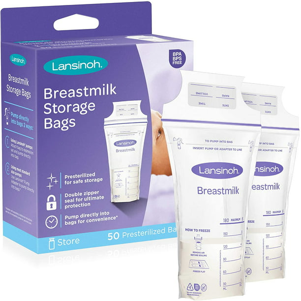 Bolsas de almacenamiento para leche materna Medela 50 uds - Accesorios  lactancia - Los mejores precios