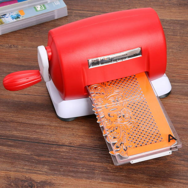 Máquina troqueladora de papel de plástico para manualidades, cortador de  álbum de recortes, troquelado, herramienta para